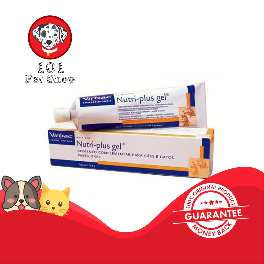 VITAMIN KUCING NUTRI PLUS GEL 120GR