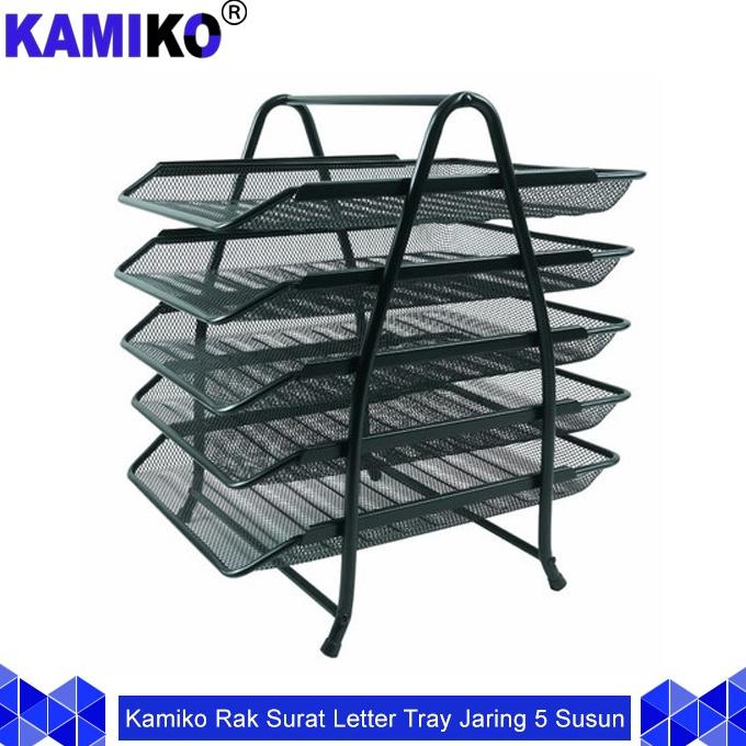 

Office & Stationery | Document Organizer | Kamiko Rak Surat Letter Tray Jaring Letter Paper Document Tray 5 Susun | Best Seller