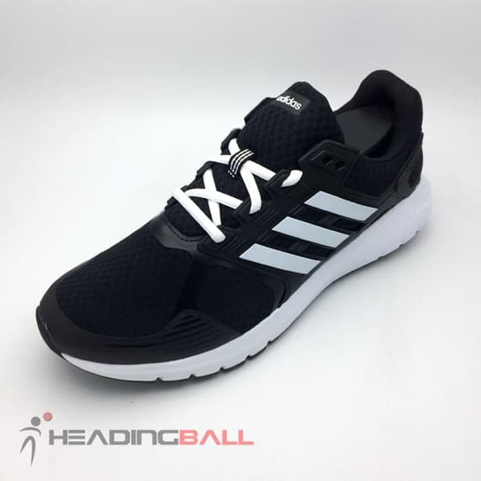 Sepatu Running/Lari Adidas Original Duramo 8 M Black White BA8078 BNIB