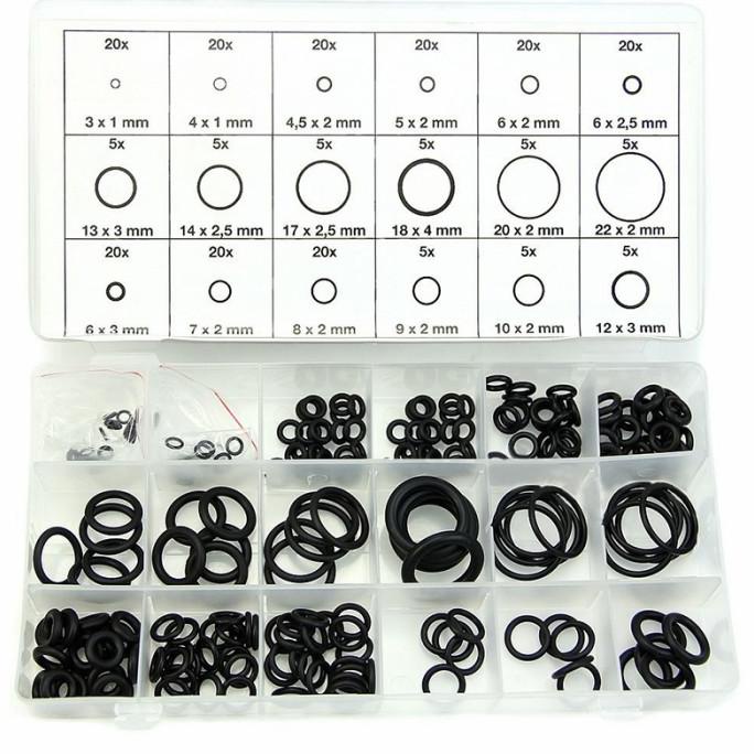 karet o ring set 225 pcs oring seal set karet oring rubber PROMO MURMER