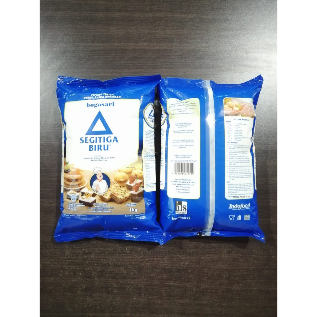 Tepung Terigu SEGITIGA BIRU 1Kg Premium Murah Meriah!!!