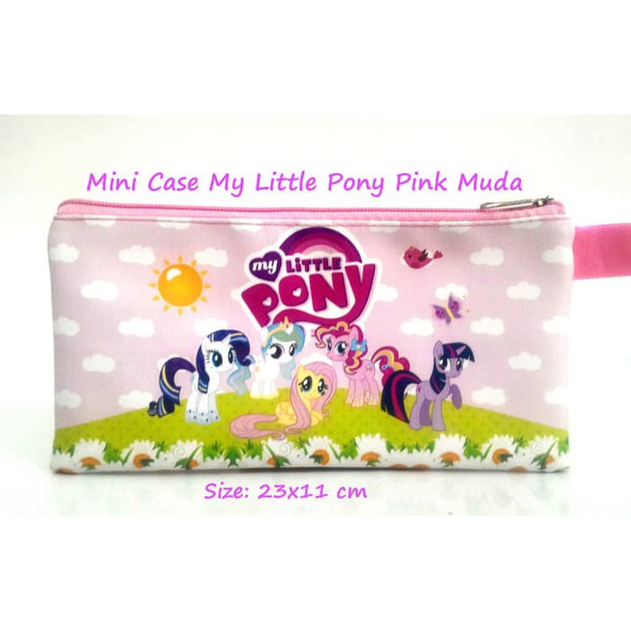 

Mini Case Character My Little Pony Pink Muda Pencil Case Organizer DA 6787
