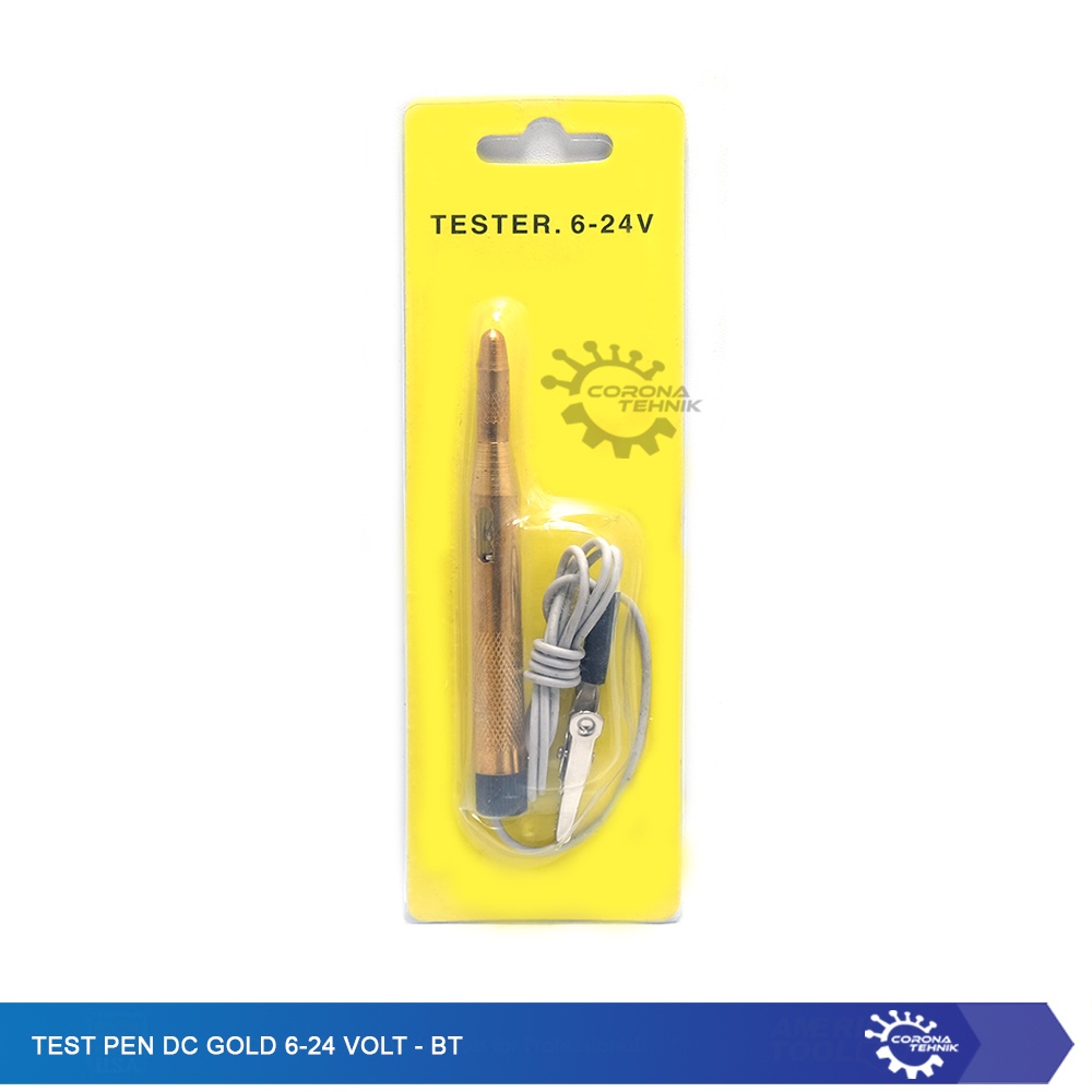 BT - Test Pen DC Gold 6-24 Volt