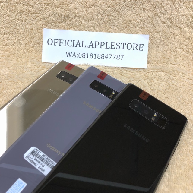 SAMSUNG NOTE 8 SINGLE 64GB ORIGINAL 100% | MULUS FULLSET
