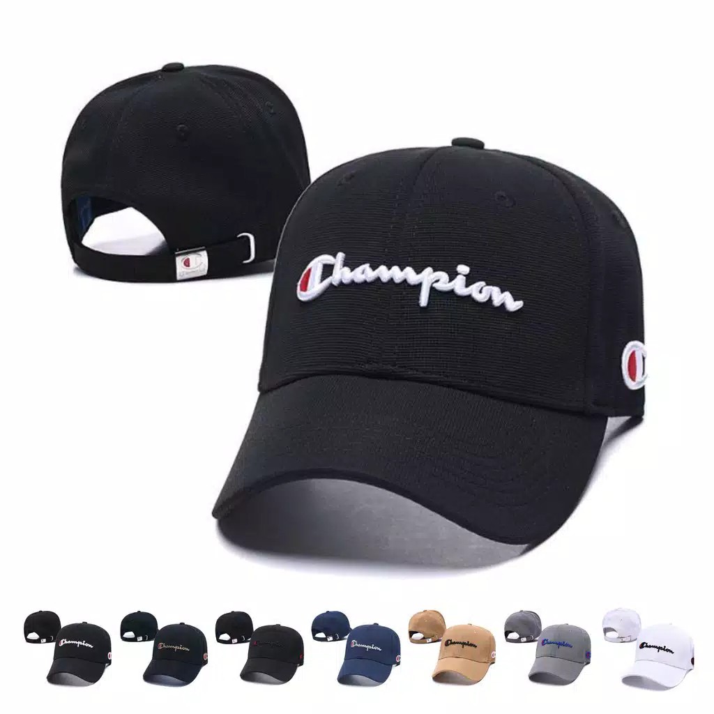 TOPI CHAMPION PREMIUM ORIGINAL IMPORT