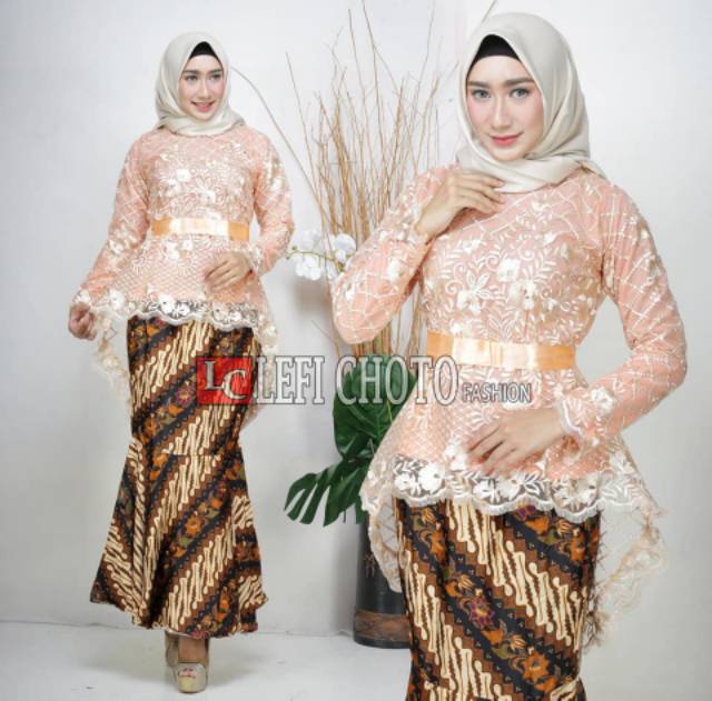 NEW SET KEBAYA ARRABELLA/KEBAYA TUNANGAN/KEBAYA MODERN/KEBAYA CANTIK