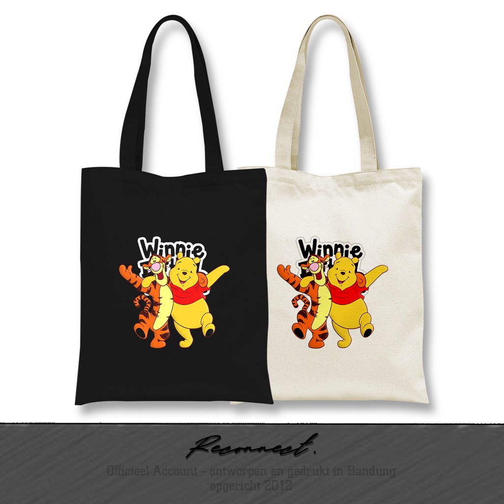 Reconnect Tote BAG Winnie the Pooh - Gratis Tambah Nama