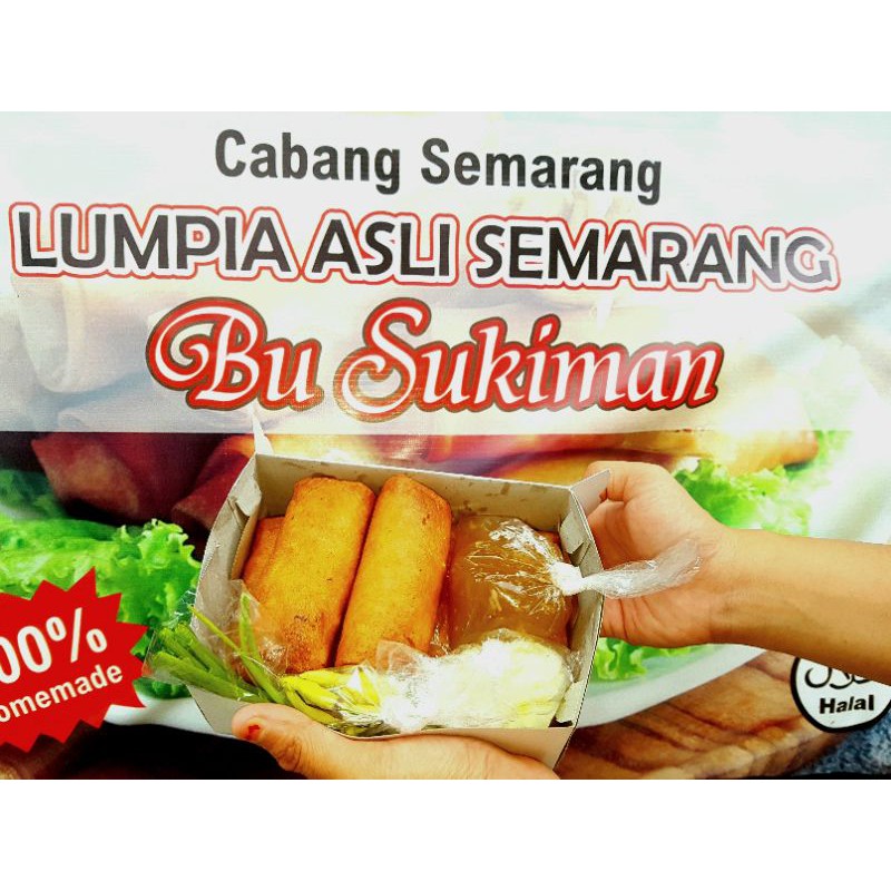 

LUMPIA SEMARANG BU SUKIMAN (5biji/pck)
