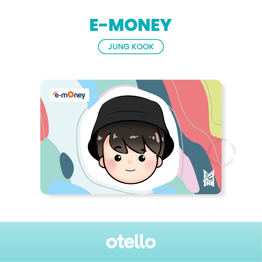 Kartu E-Money BTS Dynamite eMoney Card eToll Mandiri eMoney TinyTan BTS Merchandise KPOP Idol