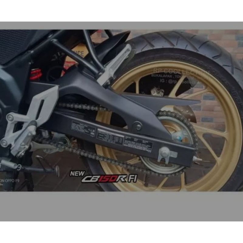 tutup rantai cb150r , sepakbor kolong cb150r model byson - MF VARIASI MOTOR