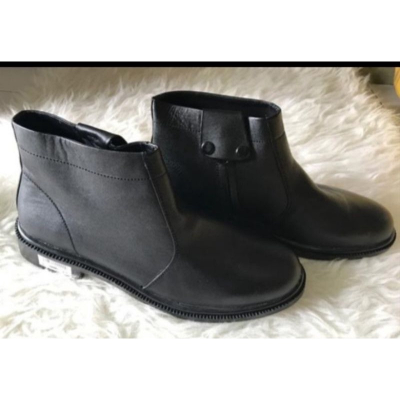 Sepatu PDH Resleting Standar Satpam