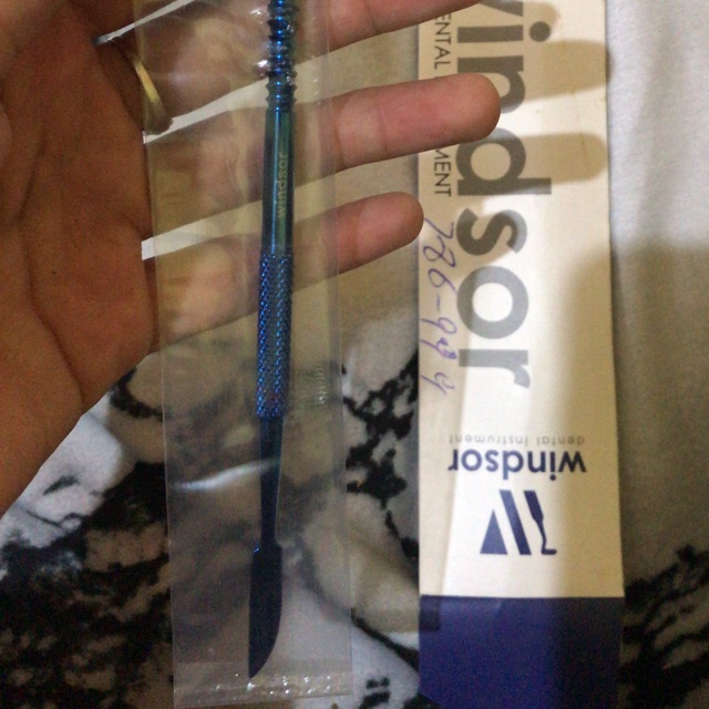 le crown  merk windsor dental instrument lecron biru kedokteran gigi