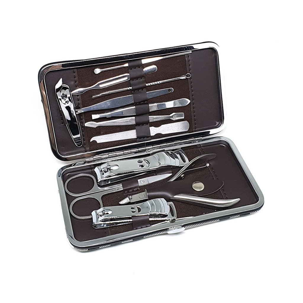 Gunting Kuku Set 12 in 1 591C Manikur Pedikur Manicure Set