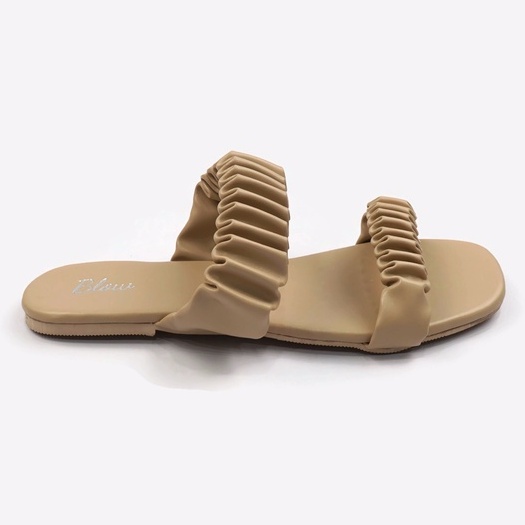 Blow Aliya Scrunchie Serut Sandal BLNI 0031-Cream