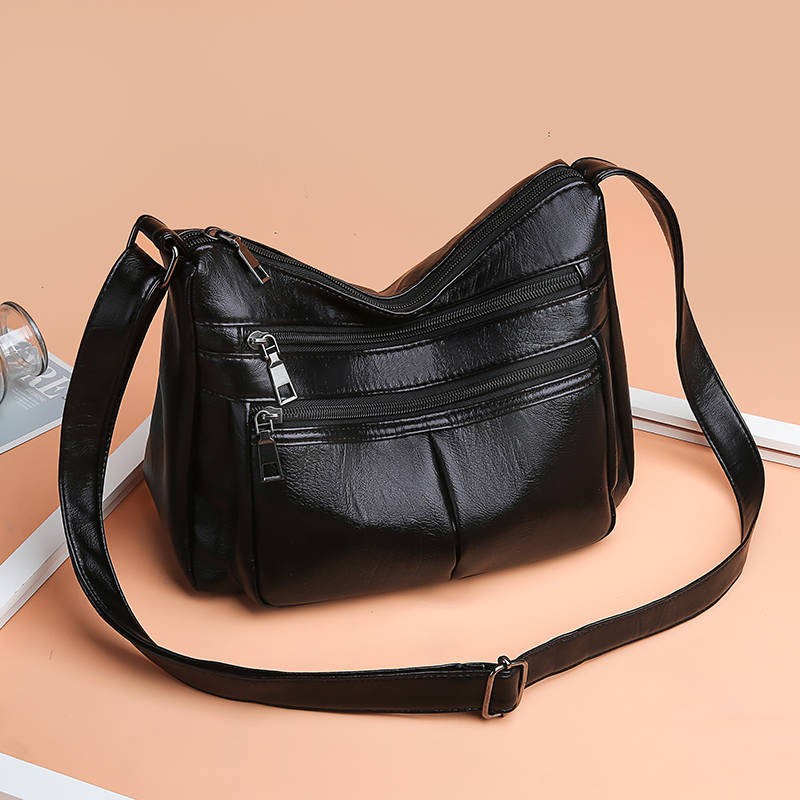 Tas Selempang Wanita Fashion Korea Style Kasual Motif Tas Bahu Cewek Sling Bag Women Kulit PU AZGALERY / COD / T267