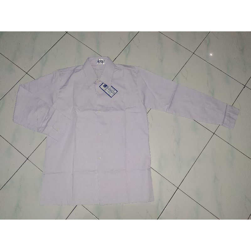 baju seragam - ( BAJU STOK LAMA) baju putih polos lengan panjang dan pendek ukuran SD SMP