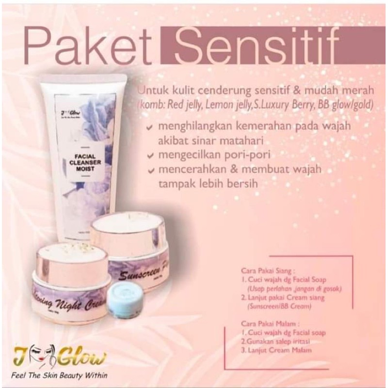 jglow paket sensitif