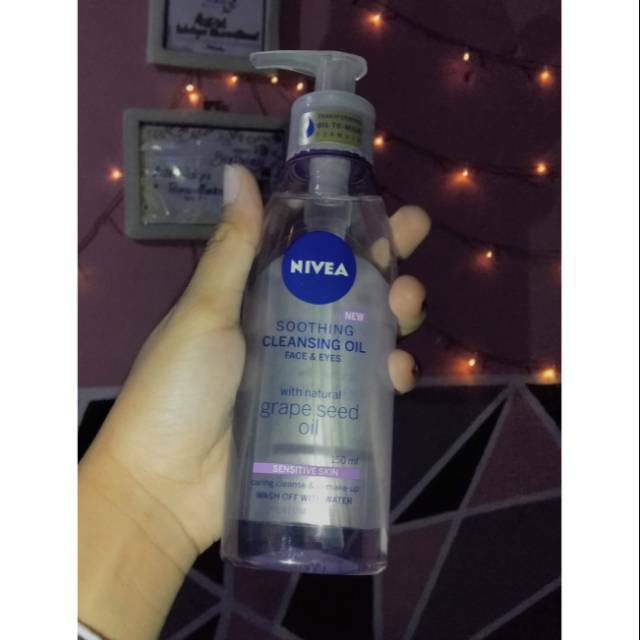 Nivea Cleansing Oil Grape Seed Oil [PRELOVED]