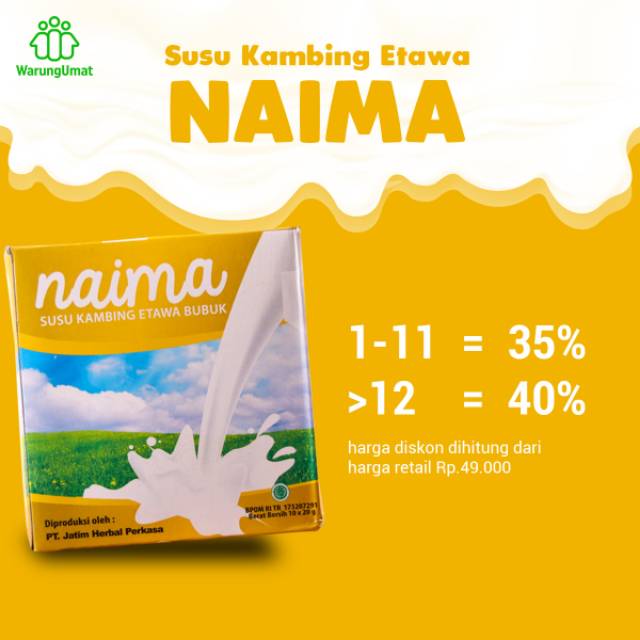 

Naima-Susu Kambing Etawa