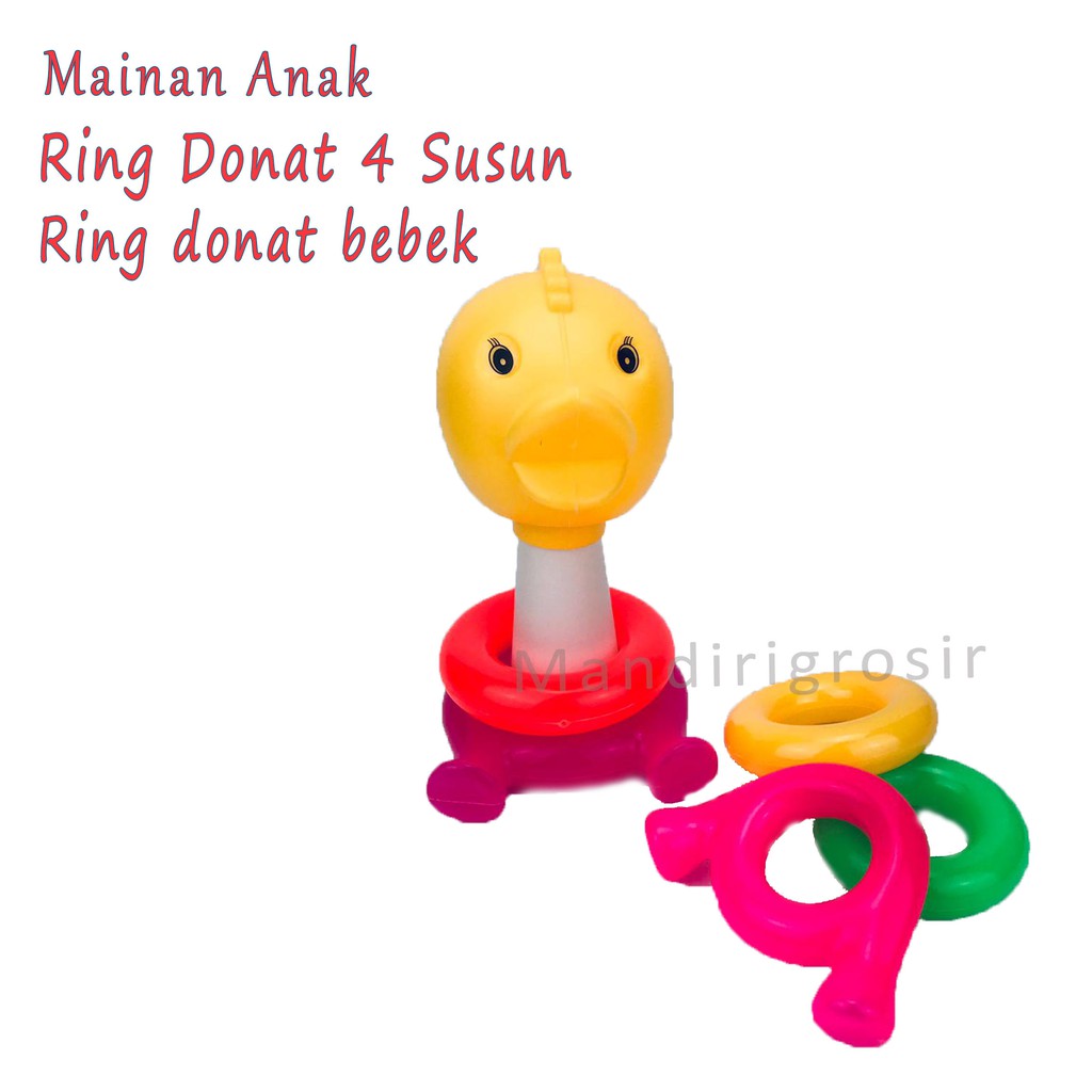 ring donat kowala 4 susun *Mainan Anak