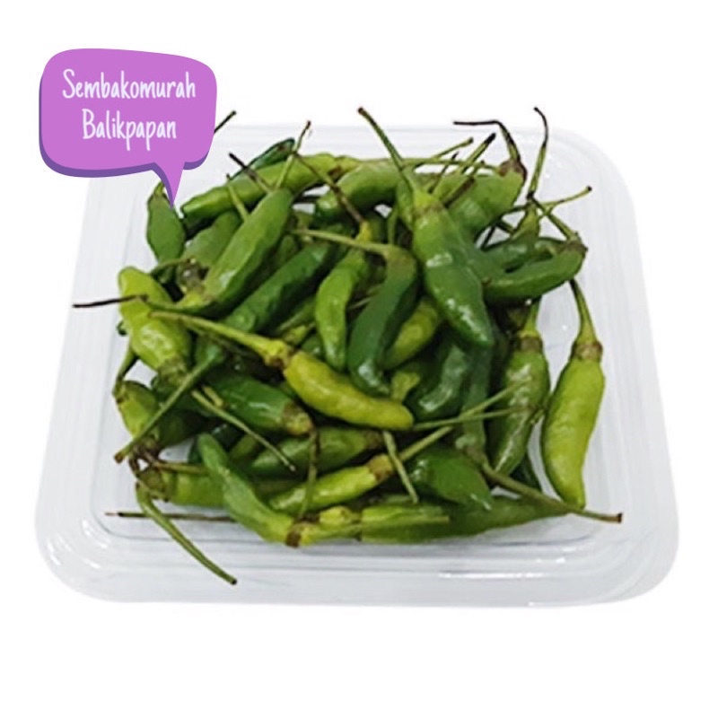 

cabe rawit hijau