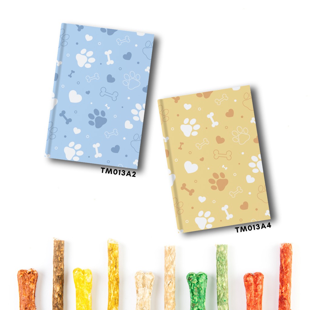 

[PRE-ORDER] TM013A Hardcover Notebook Dog Paws