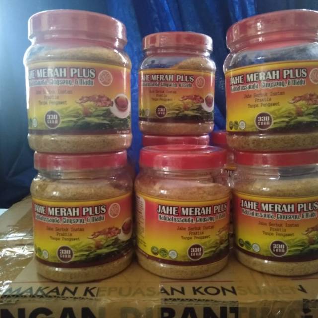 

Jahe merah plus