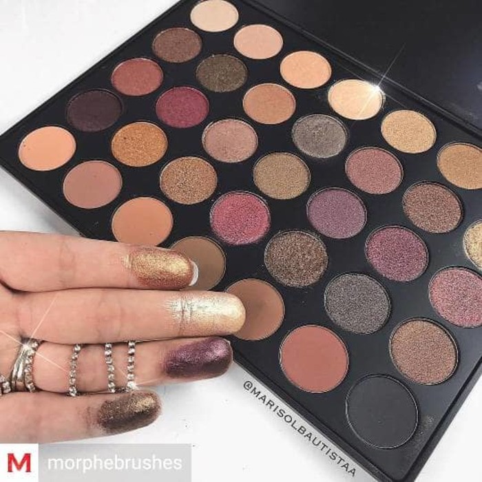 Promo Morphe 35F Fall Into Frost Palette Berkualitas