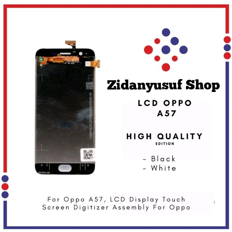 LCD TOUCHSCREEN OPPO A57 FULLSET ORIGINAL