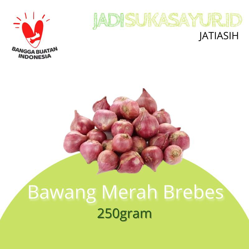 

Bawang Merah Brebes Probolinggo 250gram - Bumbu Dapur Segar