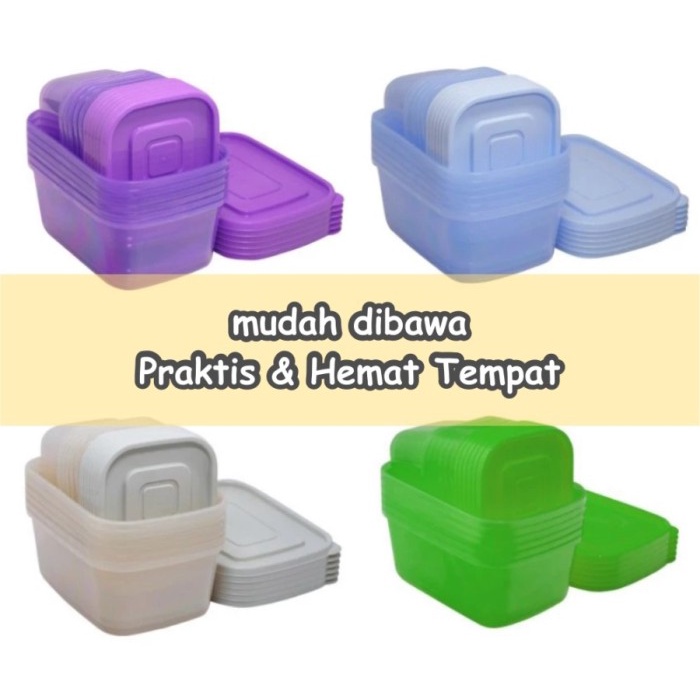 Bagus Toples Wadah Kue Kering Lebaran/Bumbu/Tempat Kotak Makanan Plastik B80 Trendi