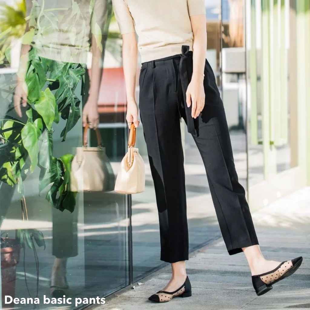 Deana basic pant -Thejanclothes