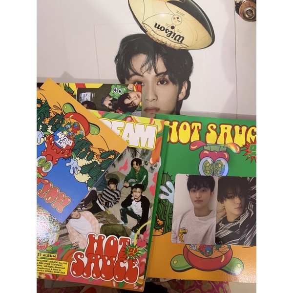 NCT DREAM Hot Sauce Album (Boring Ver) MARK JENO PC