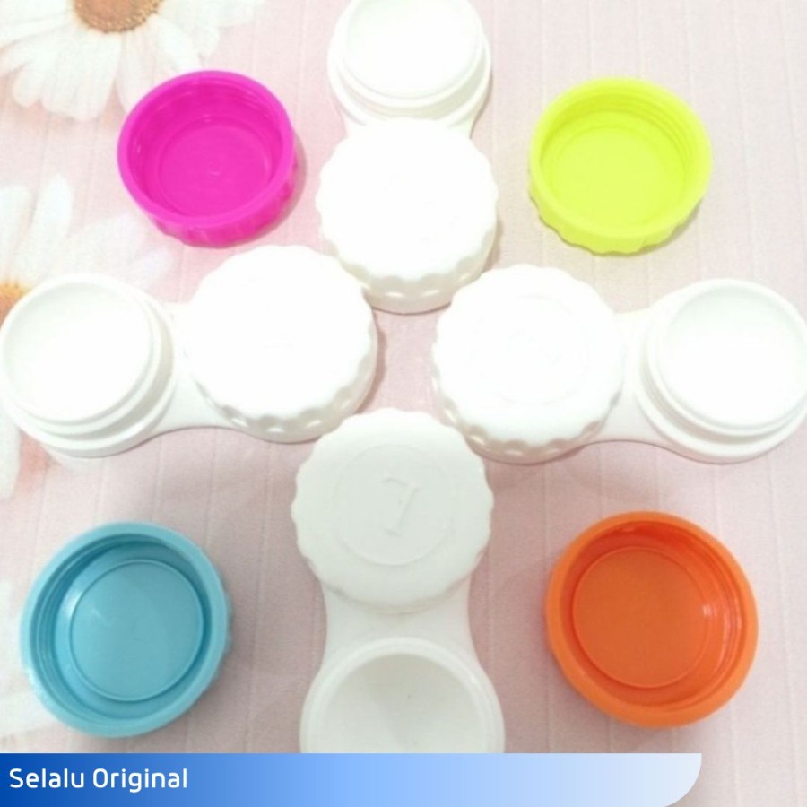 COLORFUL LENSCASE TEMPAT SOFTLENS TAHAN BOCOR