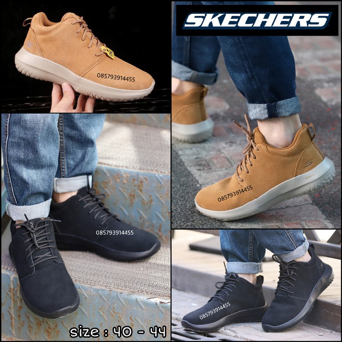 Skechers / Sepatu Skechers Pria / Sepatu Boot / Skechers Boot Ultra - Hitam- 40