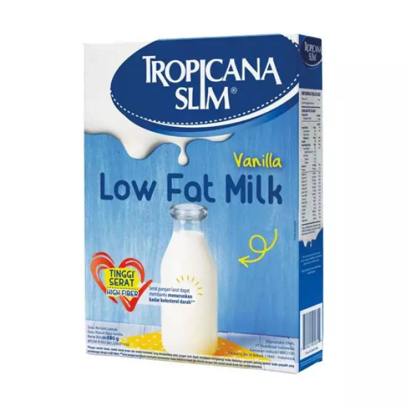

Tropicana Slim Low Fat Milk Vanilla 180 gram