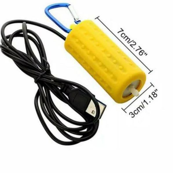 Terbaruϟ Aerator ACDC ac dc aerator usb airpump aerator usb dc pompa udara aquarium Portable pancing