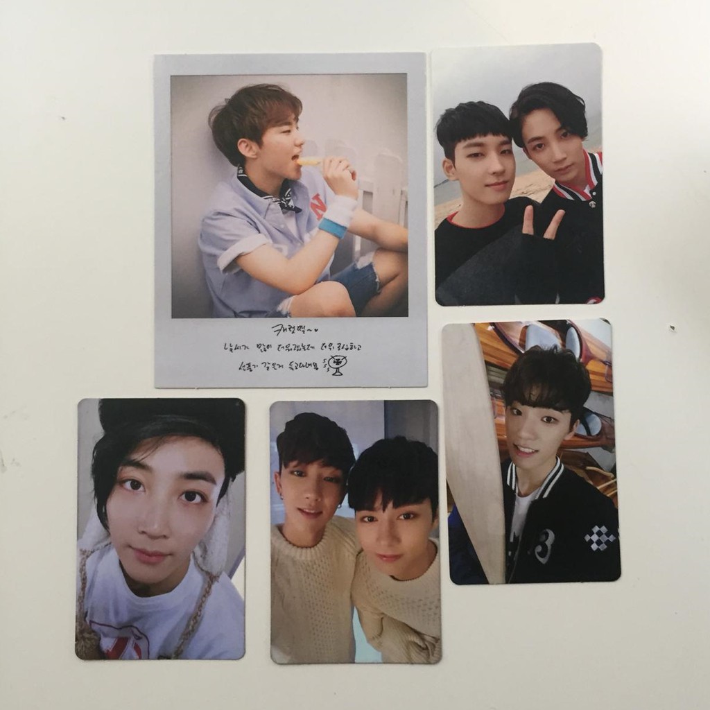 Seventeen Jeonghan Wonwoo The8 Jun Dino Photocard & Hoshi Polaroid