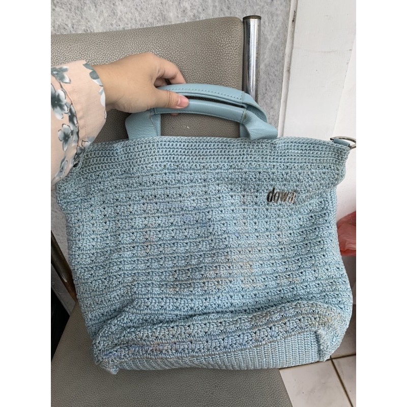 tas rajut dowa / tas dowa preloved