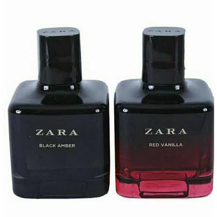 Parfum Zara Red Vanilla + Black Amber 100ml - Ori Non Box