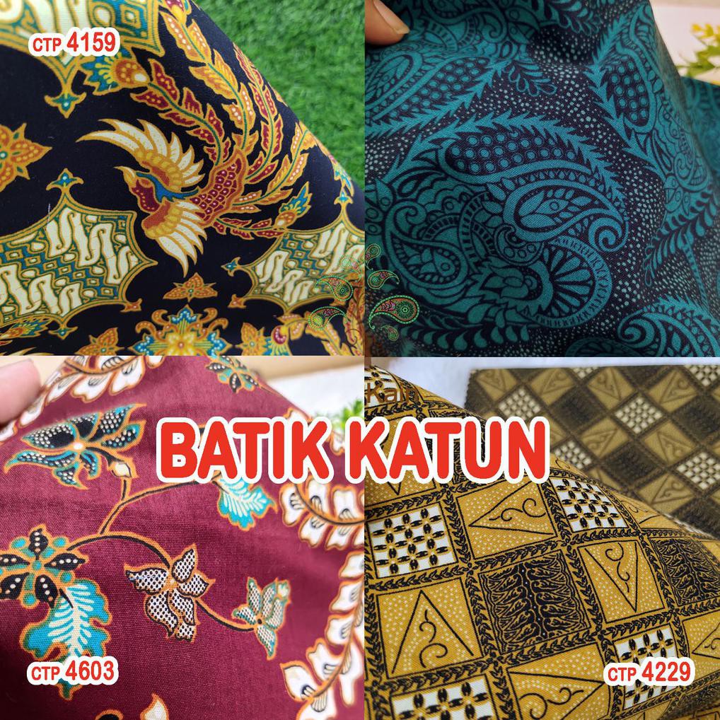 Kain Bahan kain Batik katun jepang / cotton japan print Batik C