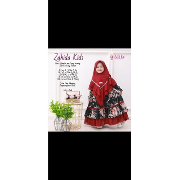Gamis Zahida kids size S  by Alifa