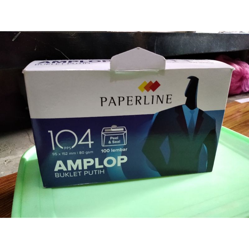 

isi 100 lembar amplop putih ukuran 9,5x15,2cm