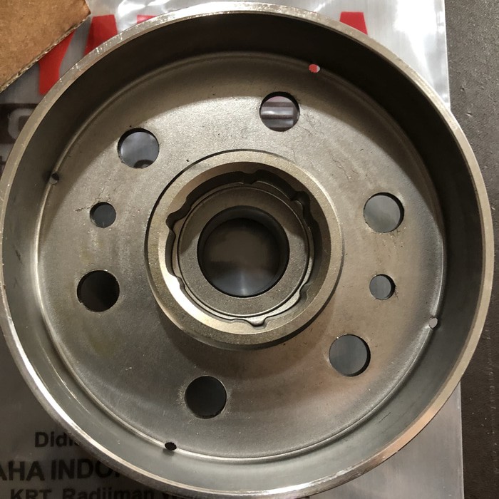 Mangkok Ganda Kopling Clutch Housing Lonceng Yamaha Vega ZR 21T 5D9