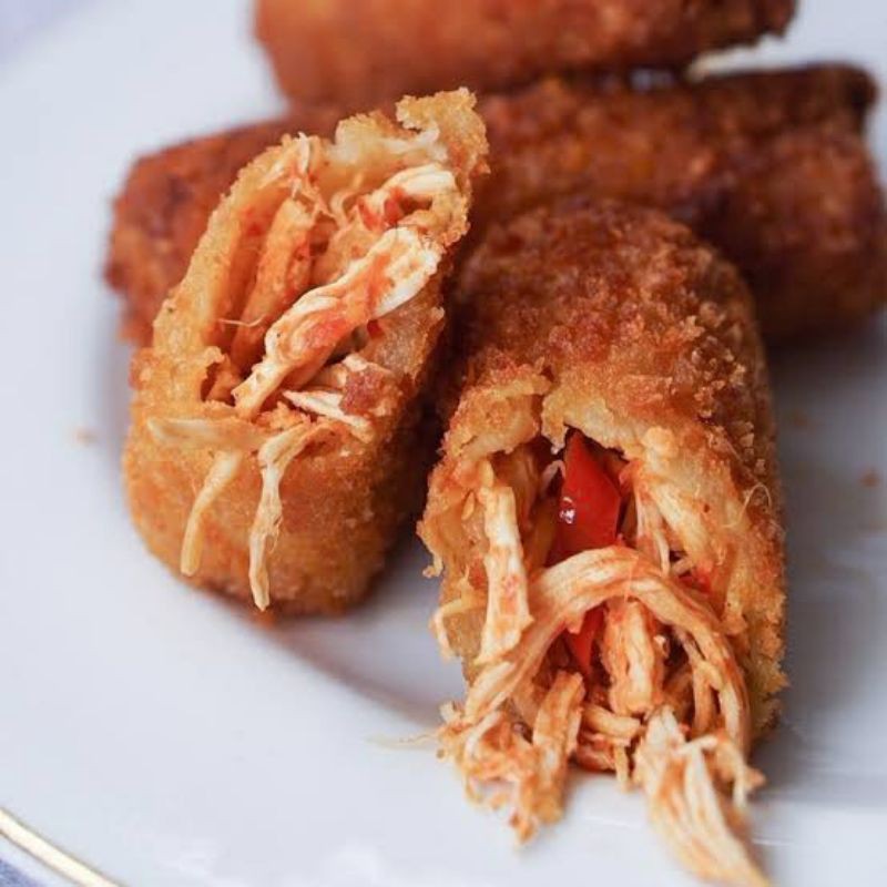 

Risoles ayam suwir mozarela