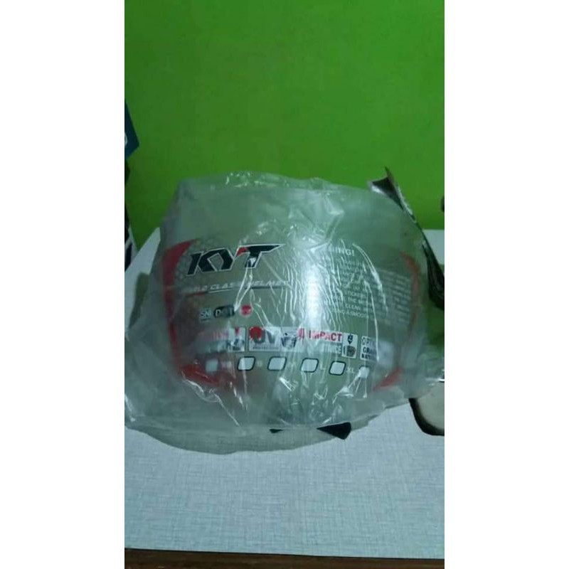 kaca helm KYT dj maru ori
