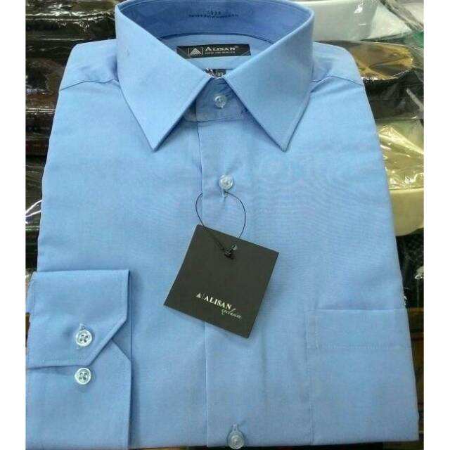 KEMEJA ALISAN BIRU MUDA (KODE B2)