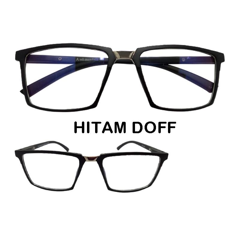 【TERSEDIA &amp; COD】Full rim Frame Kacamata Anti Radiasi Pria Wanita Frame Kotak Warna Warni Classical Anti Biru Light Kacamata Gaya Eyeglasses Kacamata Komputer Kacamata Blueray