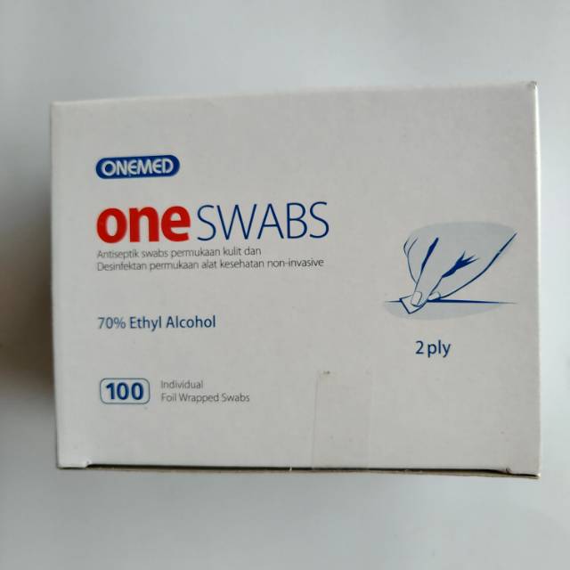 Alkohol swab / one swab / tisu alkohol