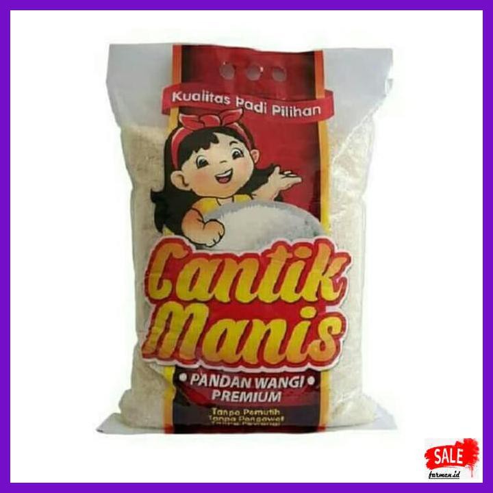 

Rasbeputih- Beras Cantik Manis Pandan Wangi 5 Kg Promo -Aslii.